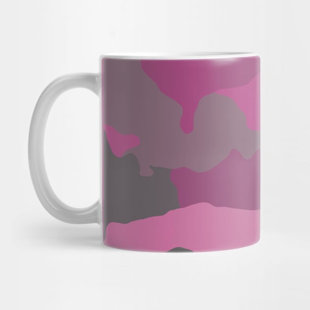 Pink Mauve and Gray Camo by erichristy